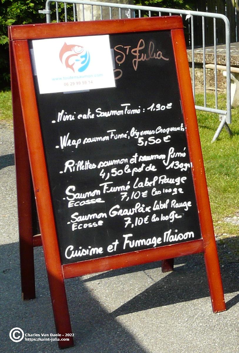 Toutensaumon ! c'est une nouvelle offre de saumon fumé à Saint Julia Toutensaumon ! c'est une nouvelle offre de saumon fumé à Saint Julia